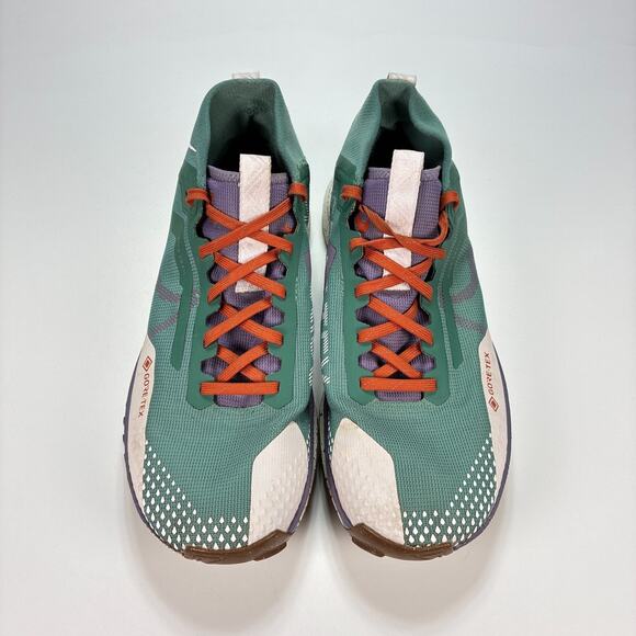 Nike React Pegasus Trail 4 GORE-TEX Green Running Shoes HF5027-361 Women's Sz 10 - Picture 3 of 11
